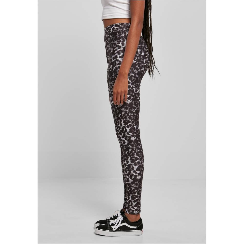 Urban Classics - Soft AOP blackleo Gamaschen - Schwarz